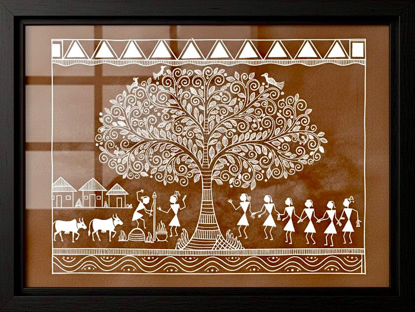 The Guardian Tree's White Bloom